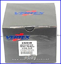 Piston Kit 91.96 for Arctic Cat Prowler 1000XT Wildcat 1000 EPS 24265B Vertex
