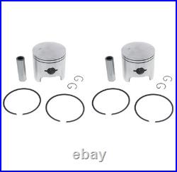 Piston Kit for Arctic Cat Wildcat 650 1991 1993 Snowmobile by Race-Driven x2