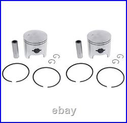 Piston Kit for Arctic Cat Wildcat 650 1991 1993 Snowmobile by Race-Driven x2