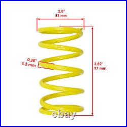 Primary Clutch with Weights Belt & Spring for Arctic Cat FIRECAT 600 SNO PRO B2004