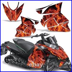 Pro Climb Wrap Graphic Kit Arctic Cat Cross Snowmobile Sled 2012-2013 ICE ORANGE