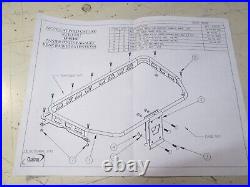 Quadrax Rear Basket Extension Tie Down Rail + Mounts / Arctic Cat Wildcat 1000