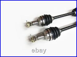 Rear Axle Pair with Wheel Bearings for Arctic Cat 400 500 550 650 700 1000 4x4