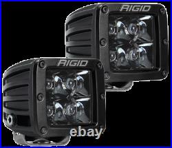Rigid Industries Black D-Series Pro Midnight Edition Spot Light Pod Pair