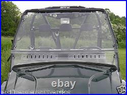 STANDARD Vented Clear LEXAN WINDSHIELD + Std Clamps Arctic Cat PROWLER New