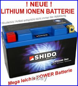 Shido LTZ7S Lithium Ionen (LiFePO4) Batterie (YTZ7S)