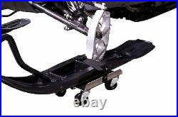 Snowmobile Casters shop caddy dolly dollies Polaris Arctic Cat Yamaha Ski Doo