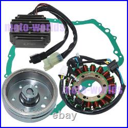 Stator Flywheel+Stator&Regulator+Gasket for Arctic Cat ATV 400 FIS 4X4 2003-2008