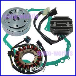 Stator Flywheel+Stator&Regulator+Gasket for Arctic Cat ATV 400 FIS 4X4 2003-2008