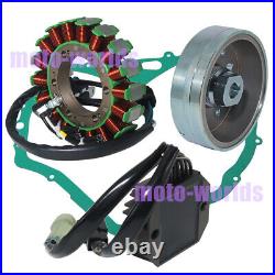Stator Flywheel+Stator&Regulator+Gasket for Arctic Cat ATV 400 FIS 4X4 2003-2008