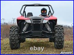 SuperATV Heavy Duty Arctic Cat Wildcat Sport High Clearance FRONT A-Arms Black