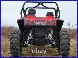 SuperATV Heavy Duty Arctic Cat Wildcat Sport High Clearance REAR A-Arms Black