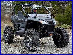 SuperATV Scratch Resistant Flip Windshield for Arctic Cat Wildcat Trail Sport