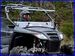 SuperATV Scratch Resistant Flip Windshield for Arctic Cat Wildcat Trail Sport