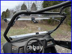 SuperATV Scratch Resistant Flip Windshield for Arctic Cat Wildcat Trail Sport