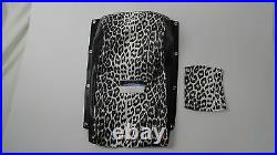 Vintage Arctic Cat Kitty Cat LEOPARD REPRODUCTION SEAT Cover & Handle Bar Cover