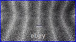 Vintage Arctic Cat Seat Vinyl White Leopard Panther Puma King Kat Kitty Cat