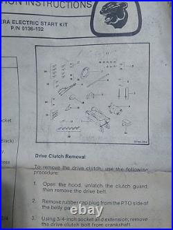 Vintage Arctic Cat Snowmobile Electric Start Kit 0136-132 1977 78 79 Pantera NOS